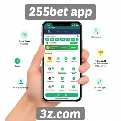 Análise das funcionalidades do aplicativo 255bet